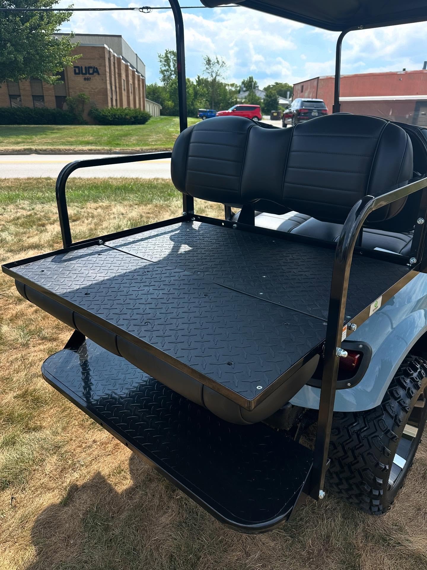 Ezgo Express S4 restoration! OEM Ocean Grey Exterior - Image 2