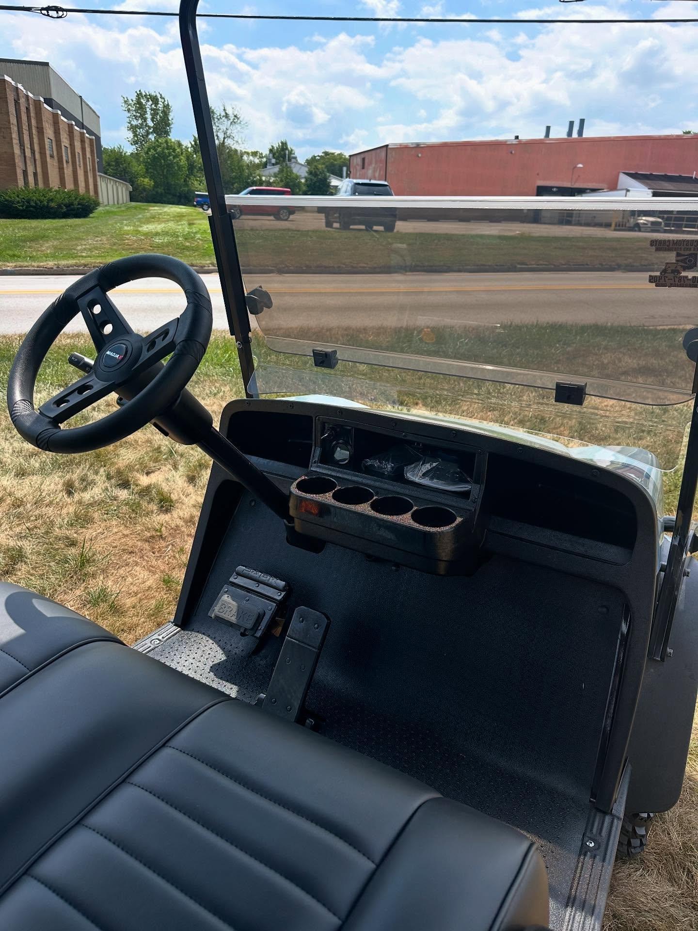 Ezgo Express S4 restoration! OEM Ocean Grey Exterior - Image 3