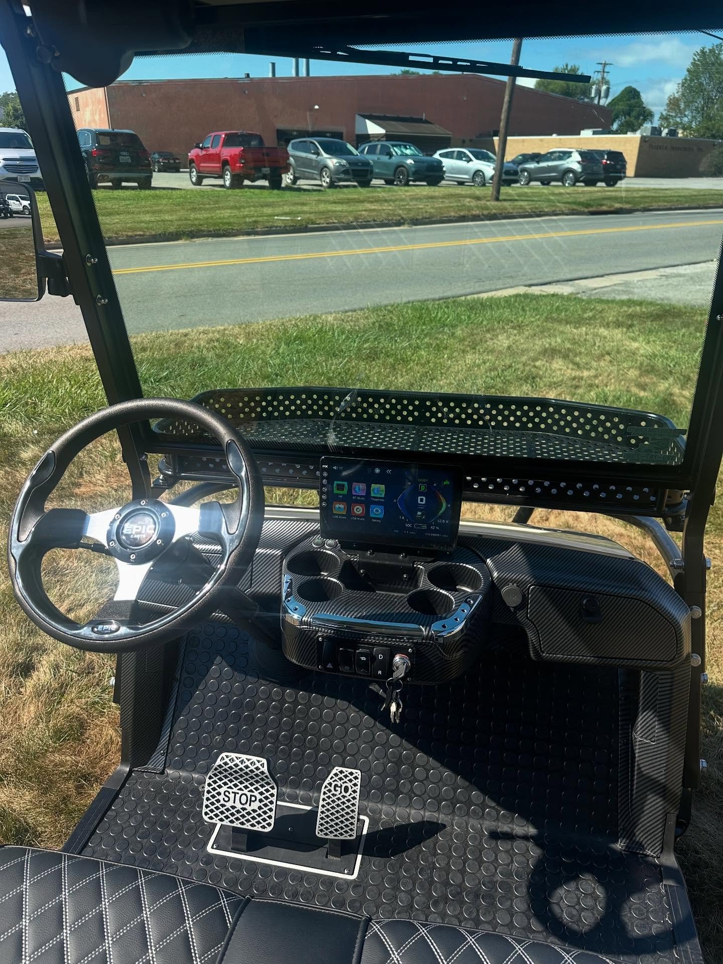 Epic E60L Lithium 6 Passenger Golf Cart - Image 2